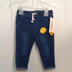 Cat and Jack Raw Edge Jeans